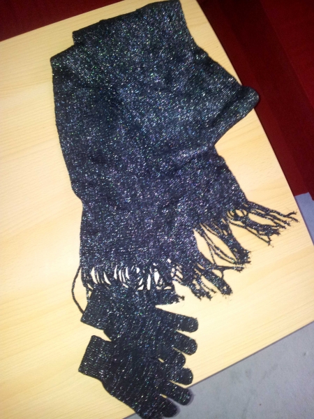 Schal + Handschuhe