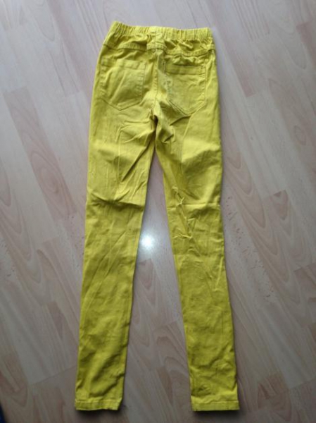 Tregging, leggings gelb, Hose, Röhre
