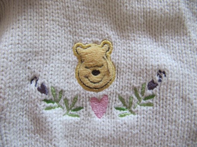 Super süße H&M Strickjacke Gr. 92 Cardigan Winnie Pooh Kita