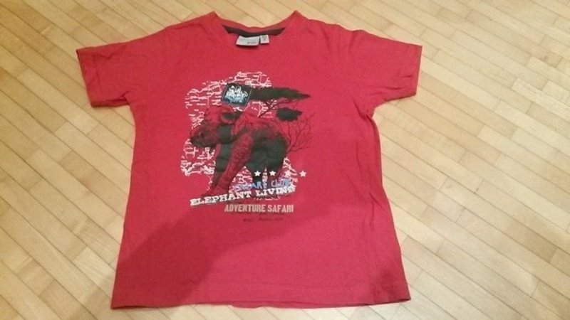Blue seven T-Shirt Afrika Elefant