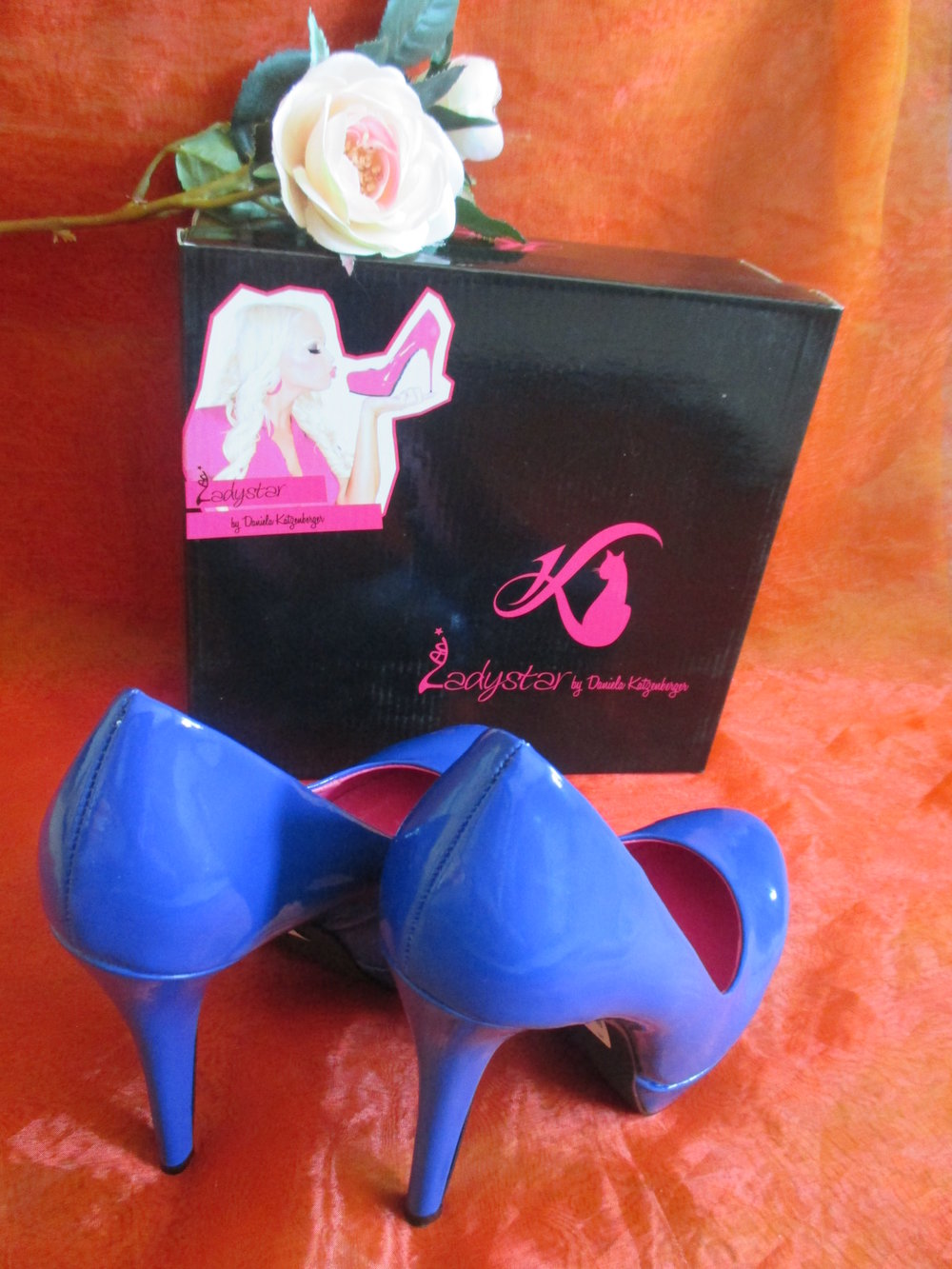 NEU im Karton * Echt * Lack- Leder * High- Heels * Plateau * Pumps * Schuhe 