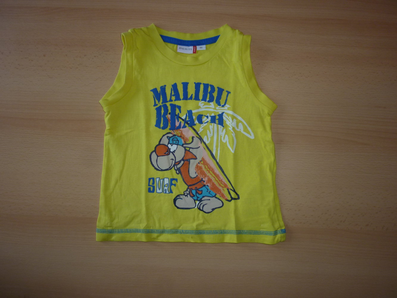 gelbes Trägershirt Gr. 86