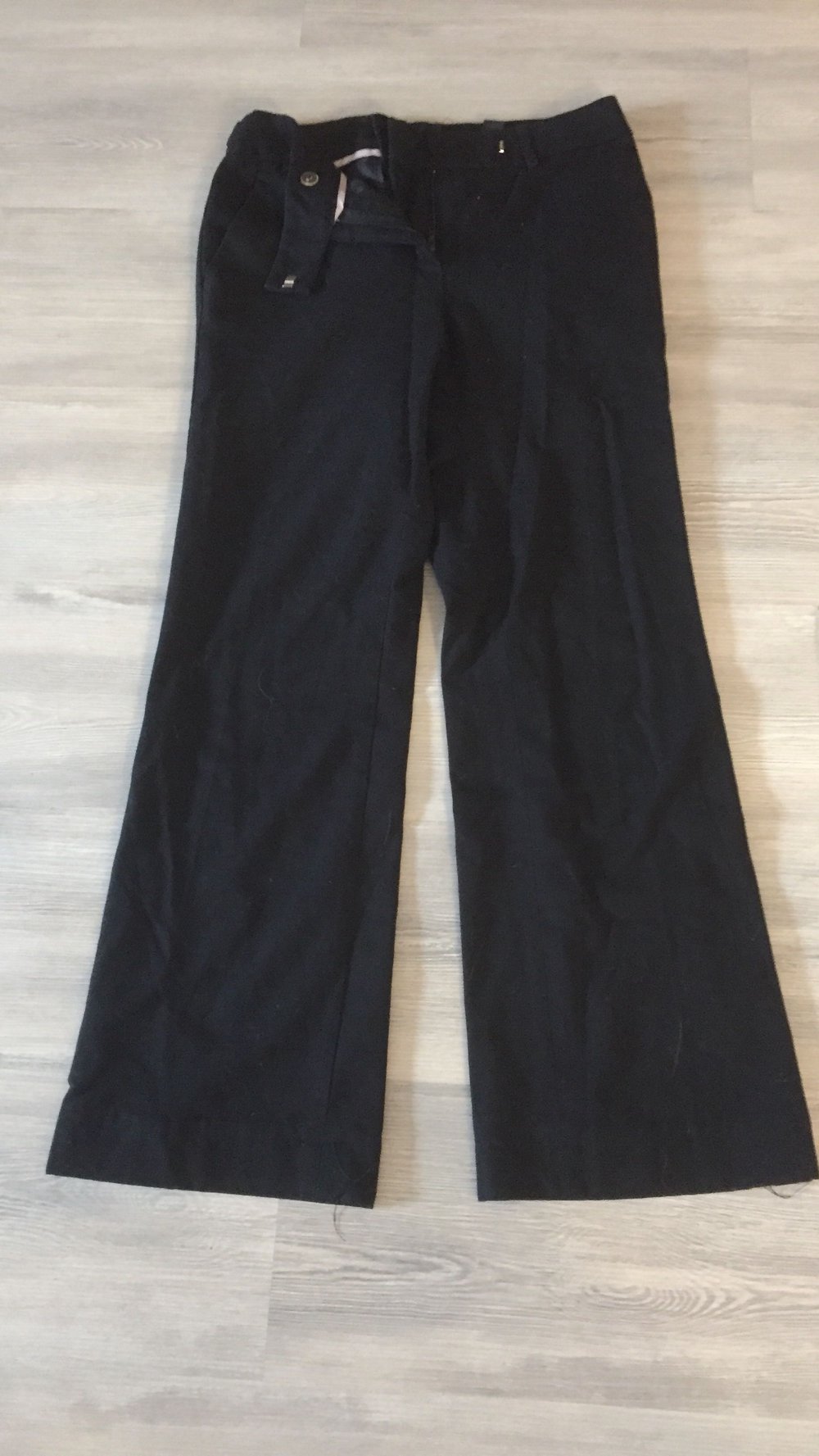 Schwarze Anzugs Hose 