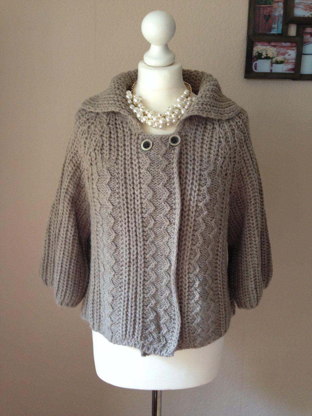 Strickjacke, Cardigan, Strickpullover, Wolle