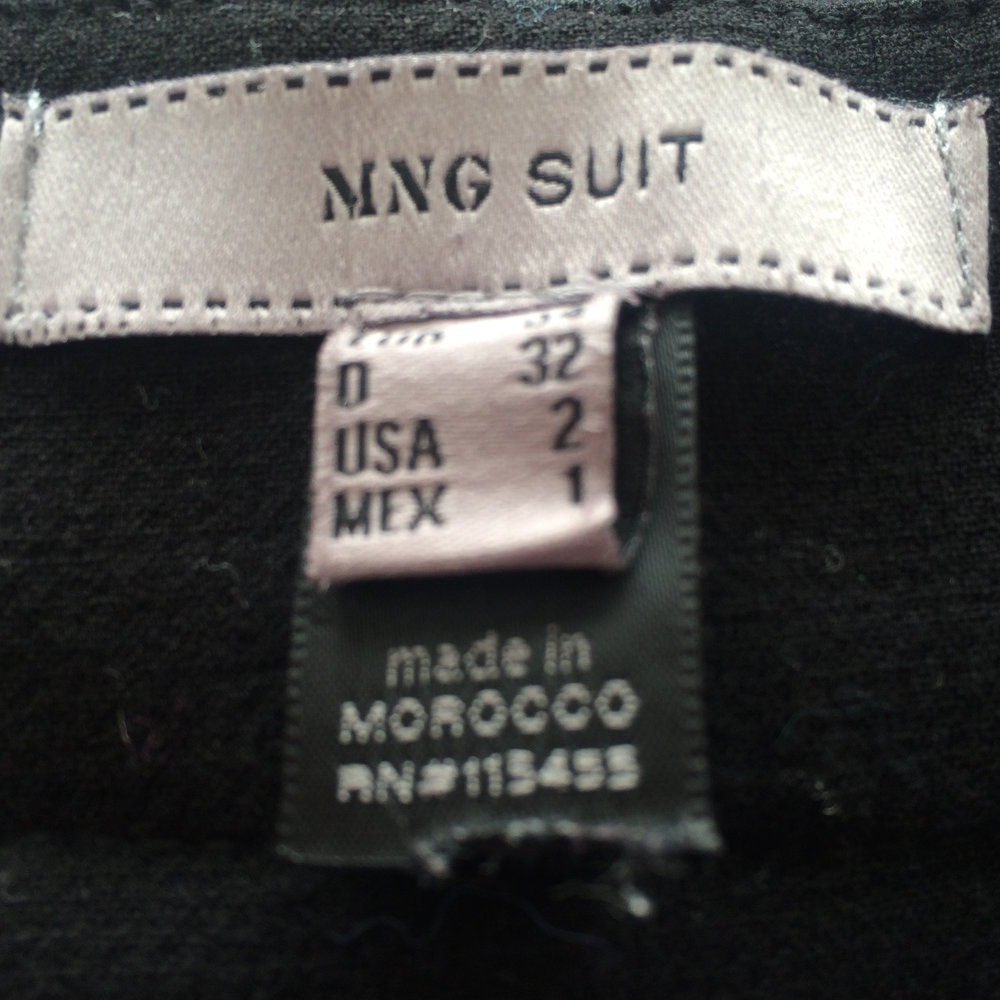 3/4 Hose, Schwarze, schlichte, eng anliegend, Stretch, Slim fit