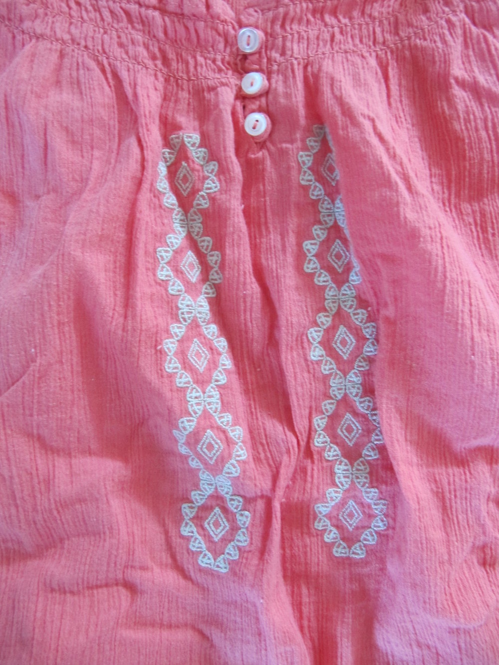 Schöne Hippie Bluse Gr.36/38 Stickerei