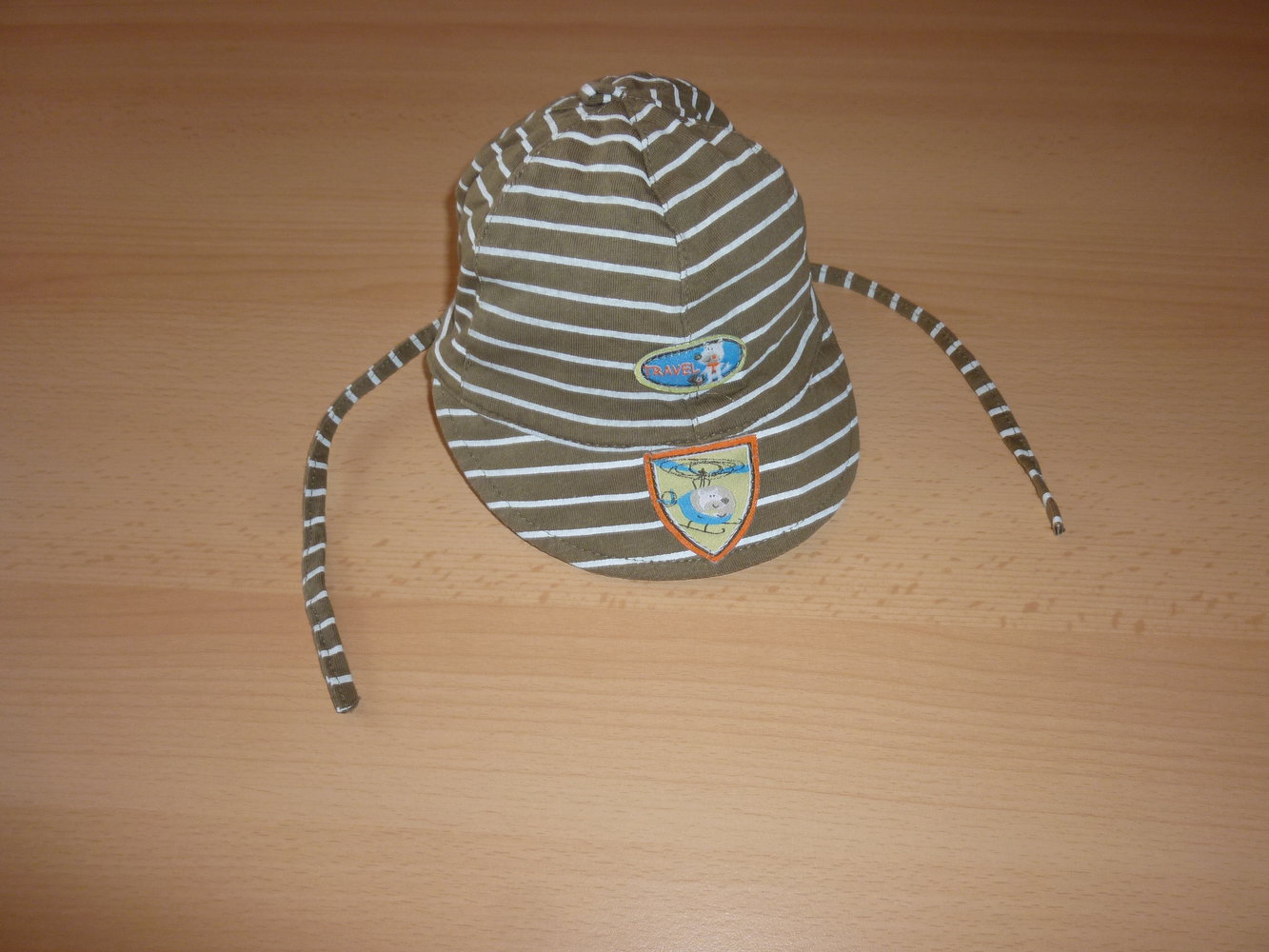 gestreifte Mütze