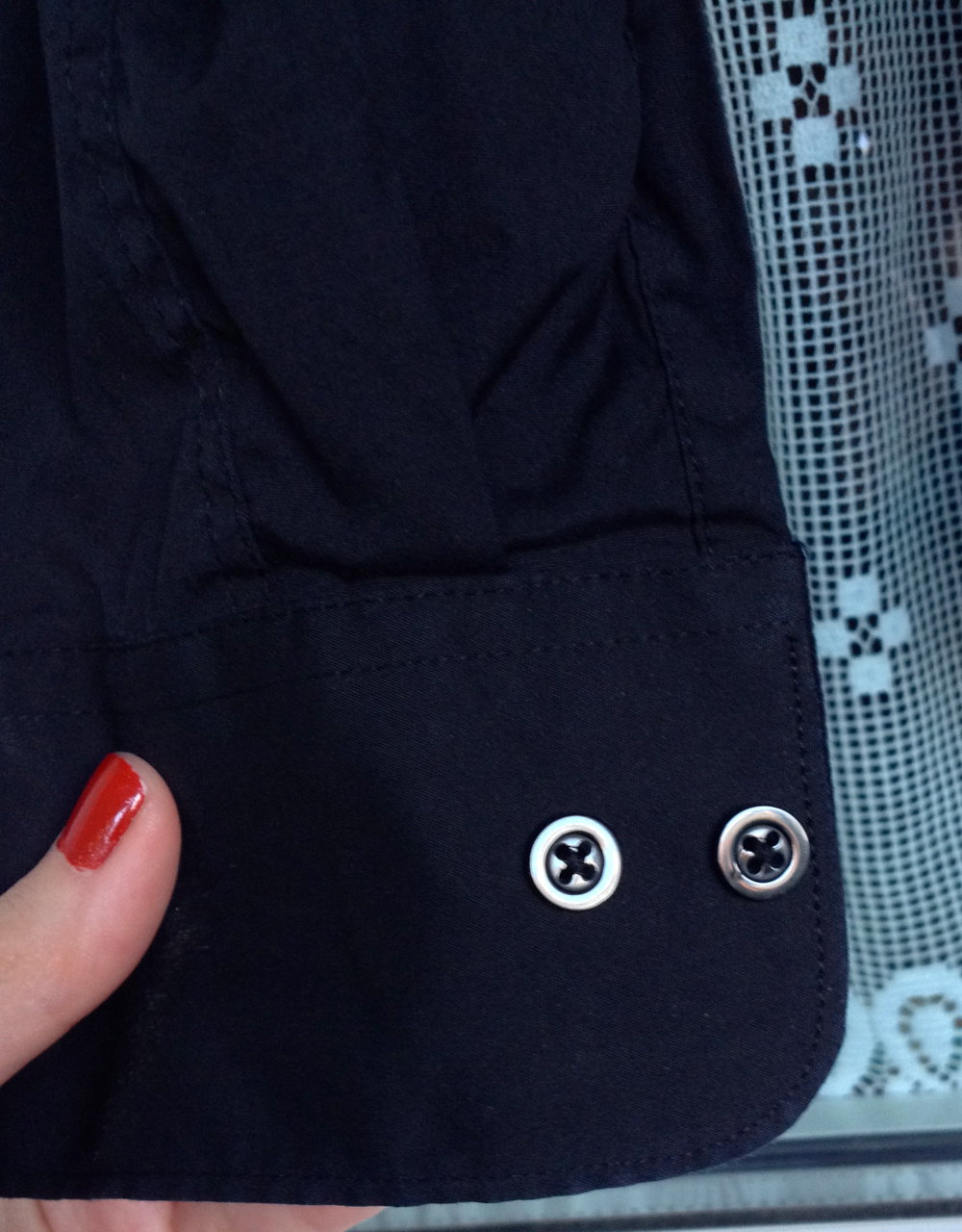 Schickes schwarzes Hemd von H&M