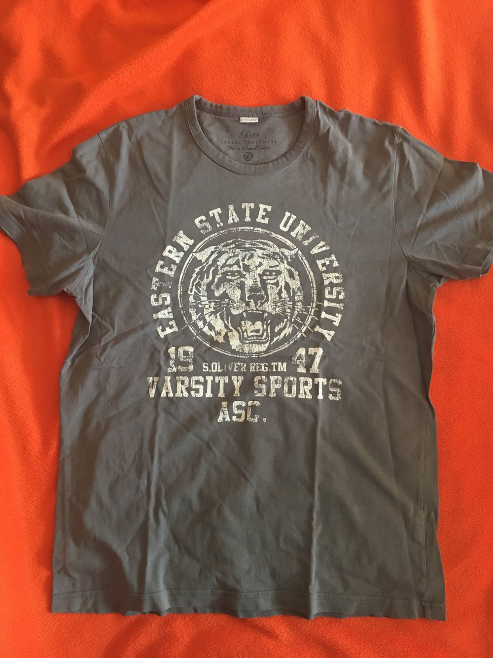 S Oliver Tshirt, grau