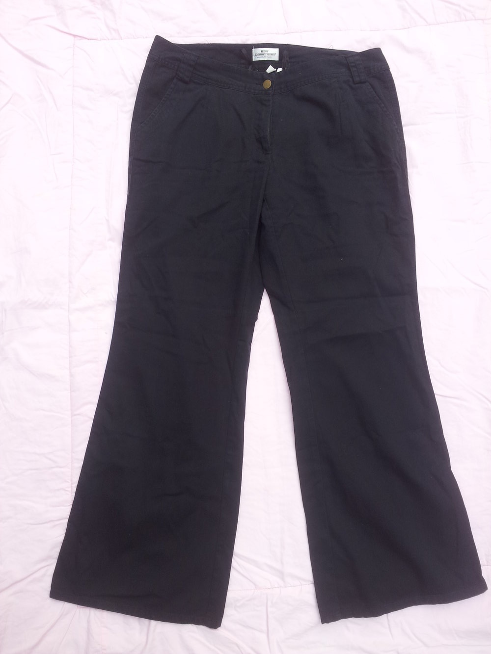  Hose schwarz Baumwolle Gr. 44 