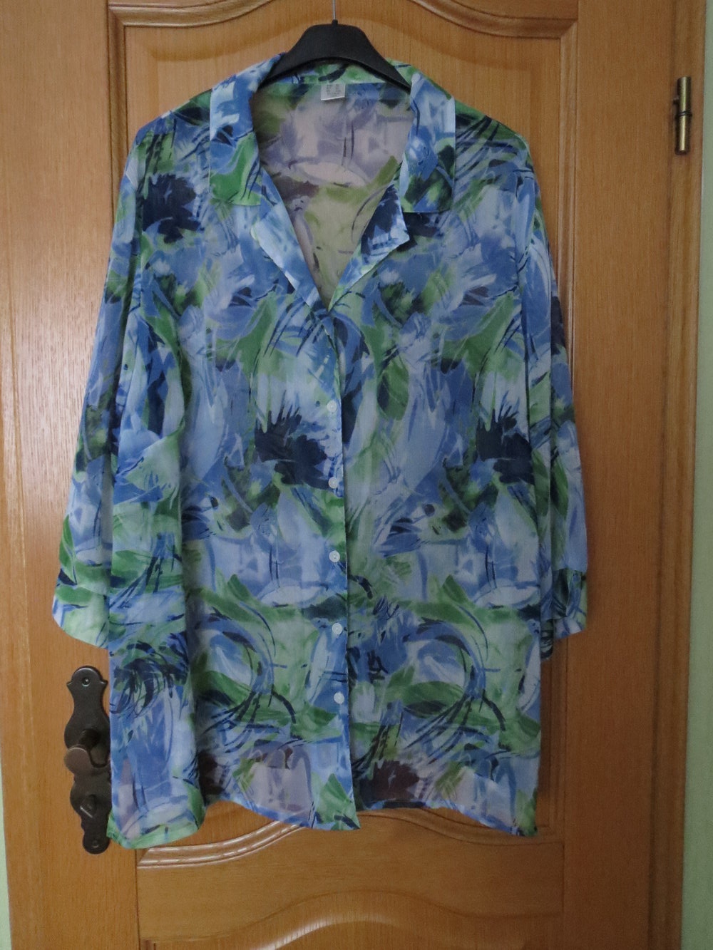 Bluse, Gr.50/XL, 3/4 Arm