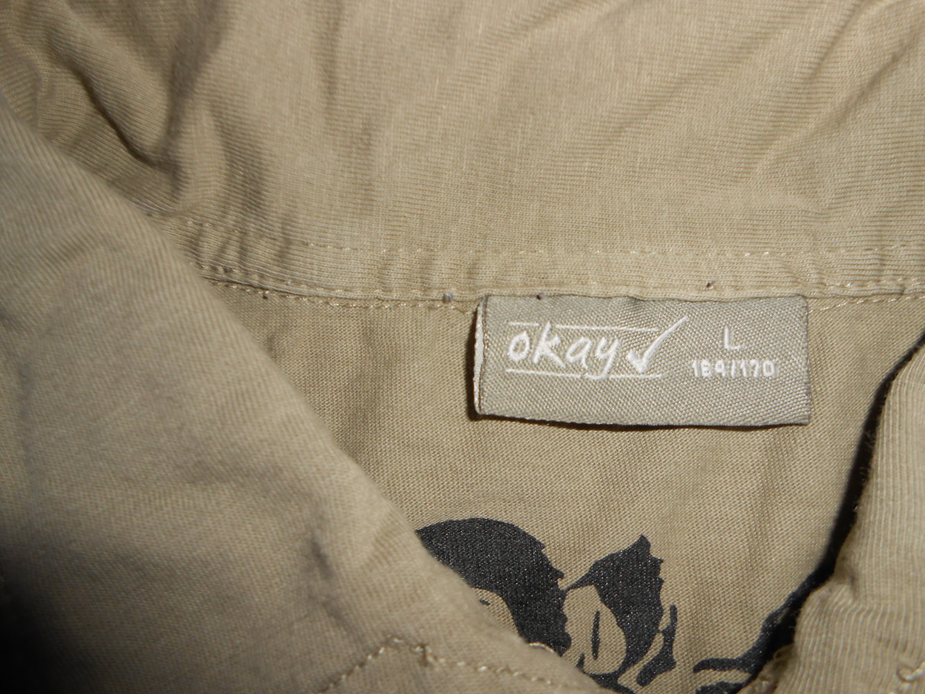 T-Shirt khaki L