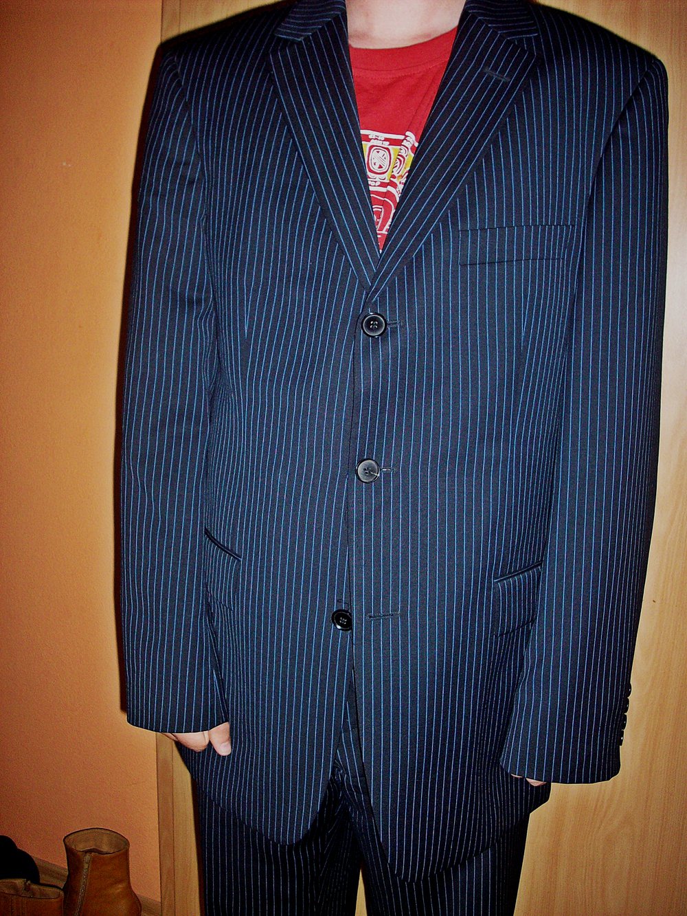 HUGO BOSS Luxus Anzug Gr. 50  Rossellini/Movie Nadelstreifen  NP:549€