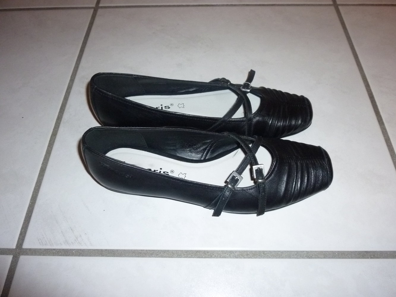 schwarze Ballerinas Gr. 38