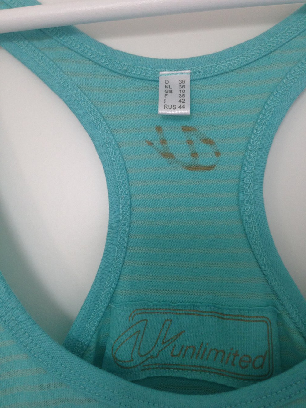 türkis Sporttop