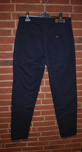 Blaue Chino Hose