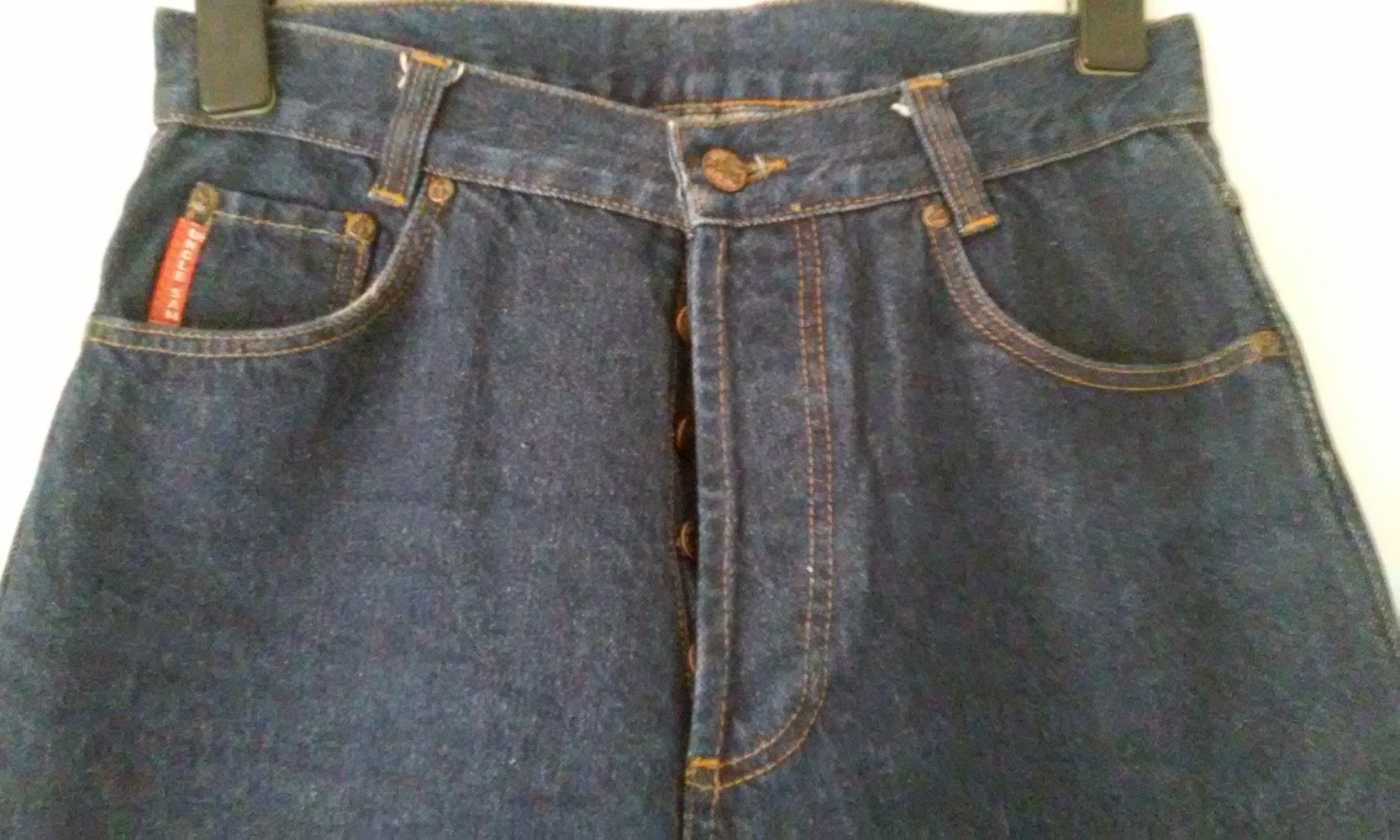 Jeans Gr. 31 uncle sam american sportswear Hose Knopfleistenverschluß 