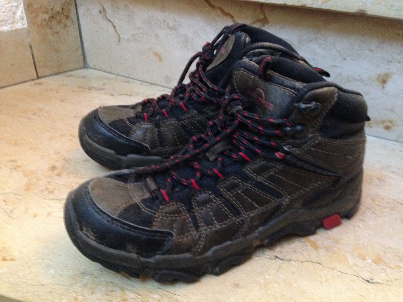 Stiefel, Schnürr schuhe, Gr 38
