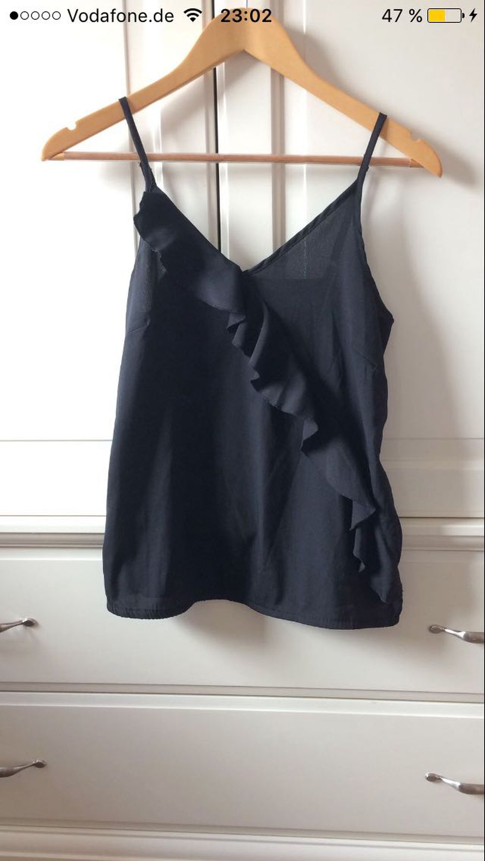 Schicke schwarze Bluse