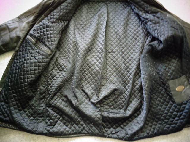 #Vintage - Damen Parka Lederparka Jacke Longjacke Echt Leder Gr. 38/40 bzw. ca. Gr. M/L