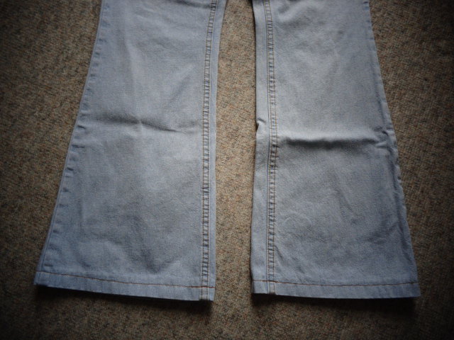 #Jeans Hose Gr. 36 Bootcut hellblau 5 Pocket