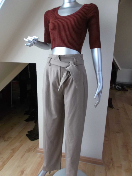 Marlene Hose Business Chino Hose beige