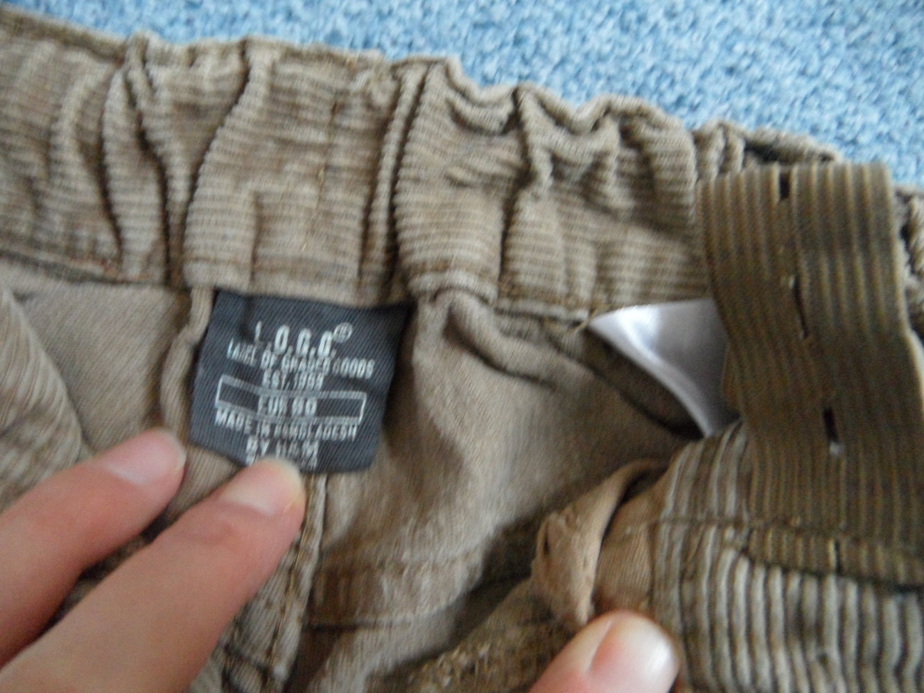 H&M braune Cordhose