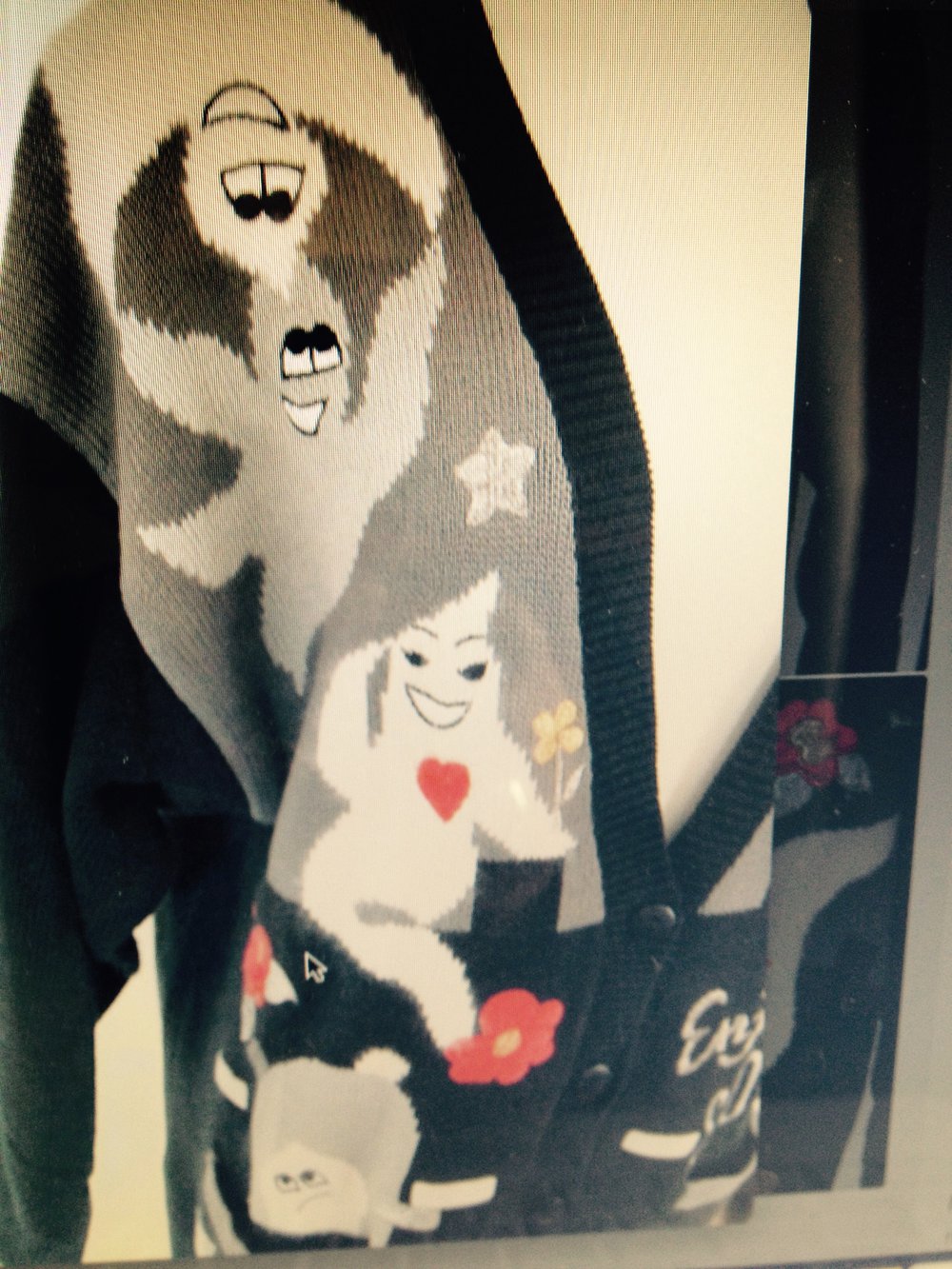 Exclusiver Vintage 80/90 Jahre Cardigan 