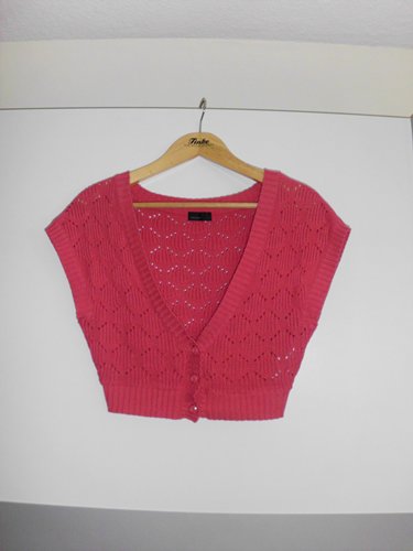 Vero Moda Oversize Bolero Lochstrick