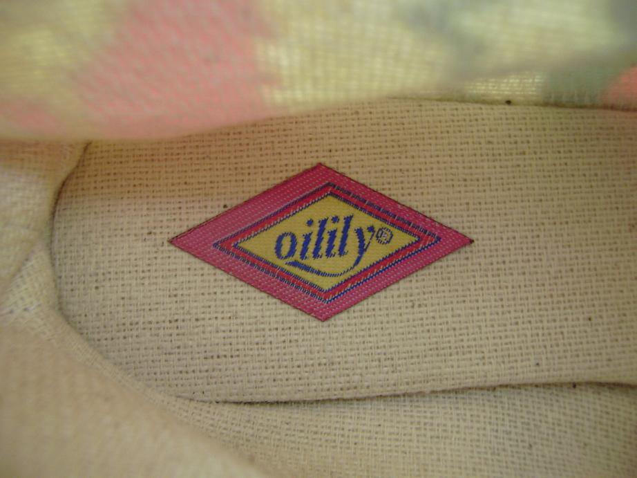 Freche bunte Espadrilles Sneaker knöchelhoch von Oilily Gr. 39 aus Italien