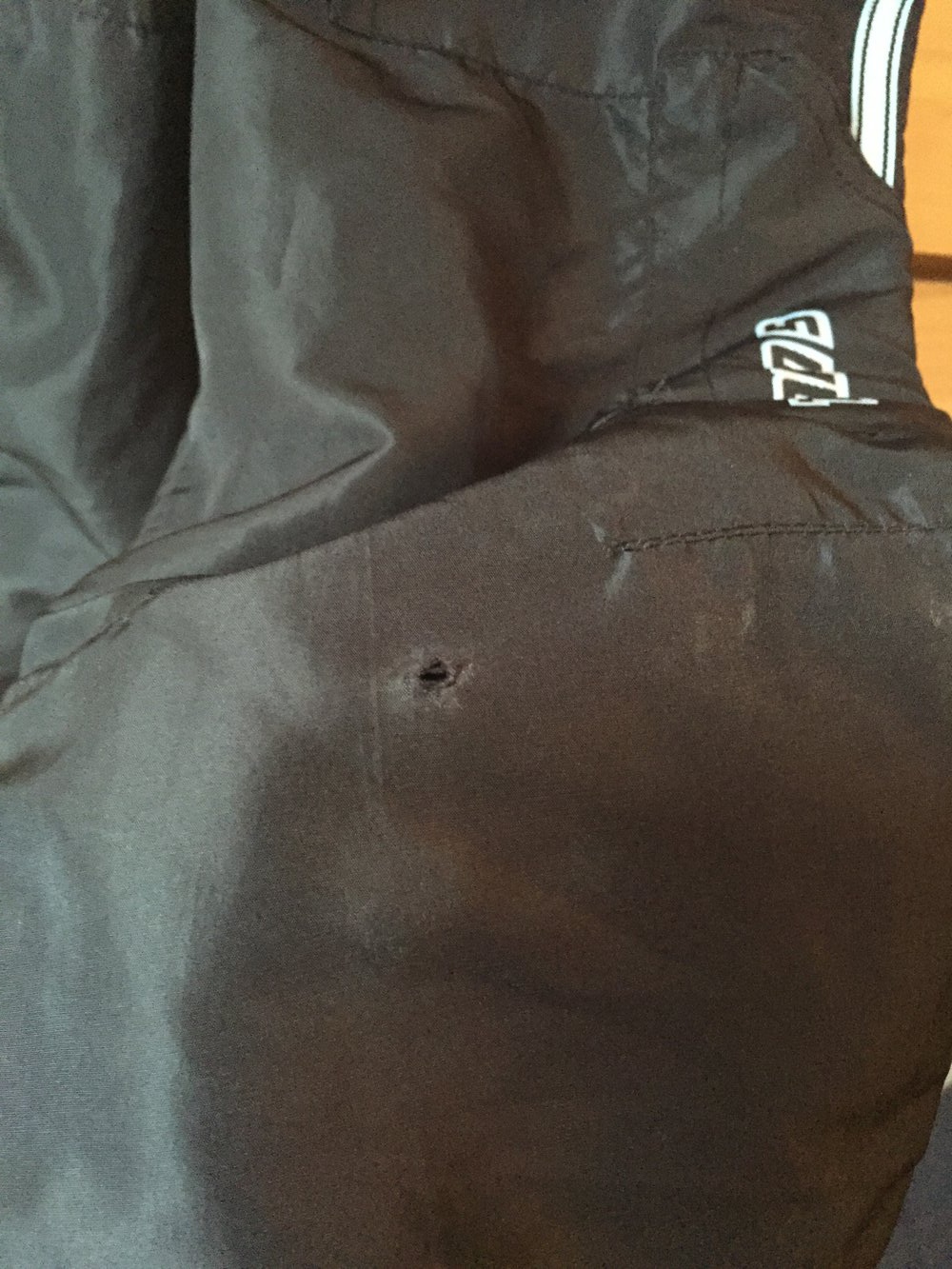 lange sporthose in Schwarz