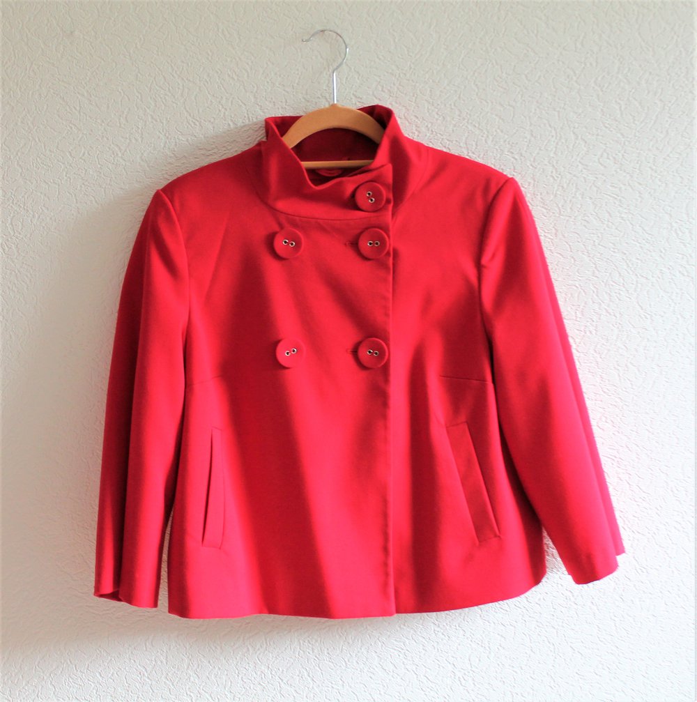 Rote Kurzjacke/Abendjacke