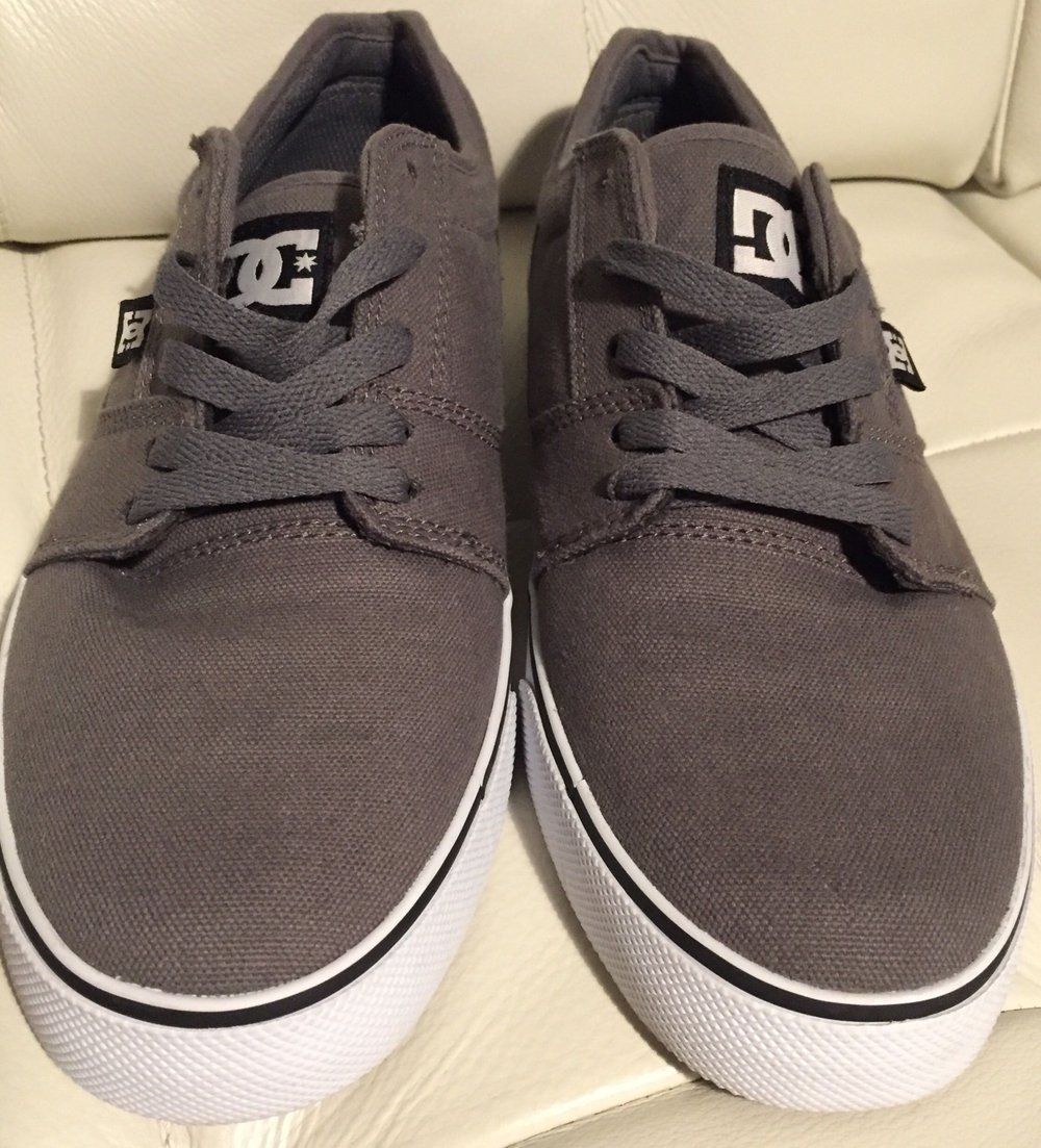 NEUw.: DC TONIK TX Canvas Sneaker grau Gr. 42 / UK 8
