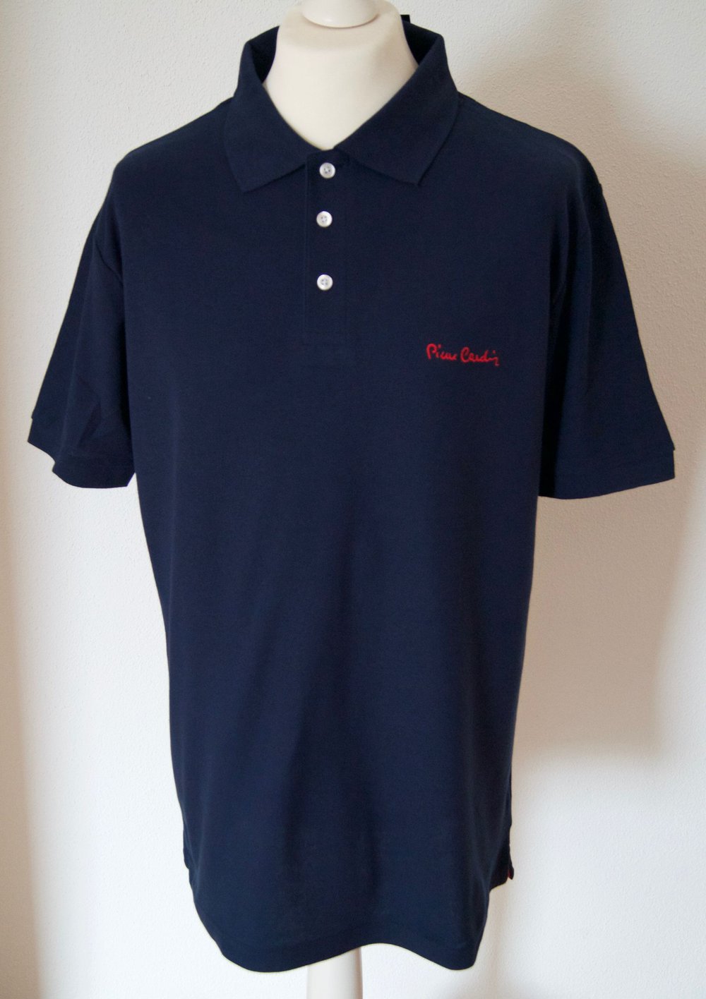 Pierre Cardin Herren Polo-Hemd - Gr. XXL - blau (navy) - NEU