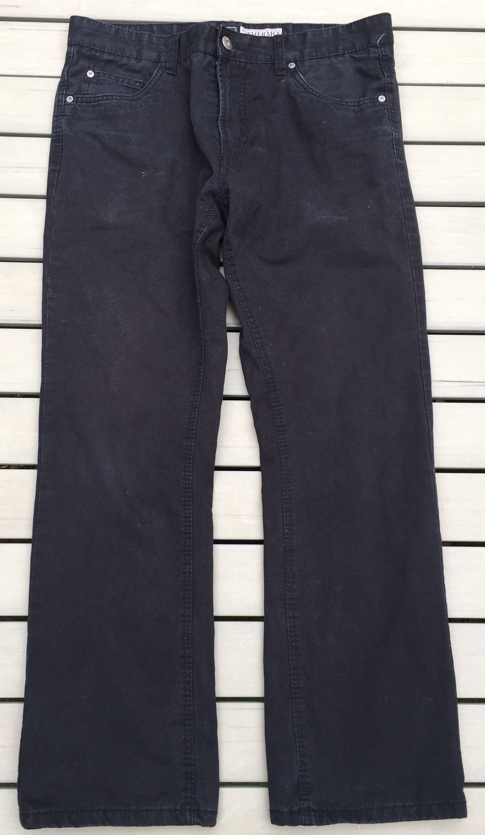 C&A CANDA Thermo HOSE Arbeitshose schwarz Gr. 36/30