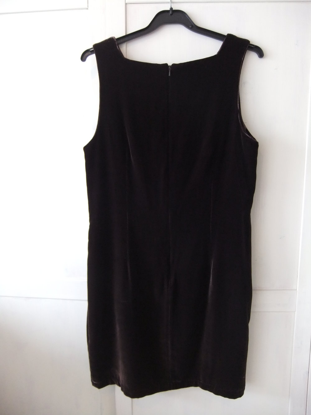 Samt Kleid Gr. 40 M in Bordeaux rot Abendkleid Mittelalter Gotic