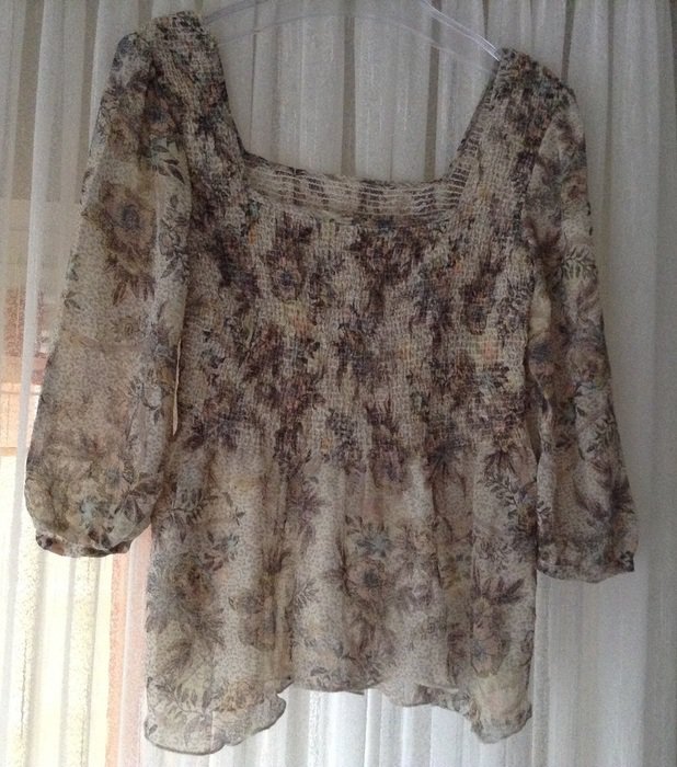 Chiffonbluse von Free People