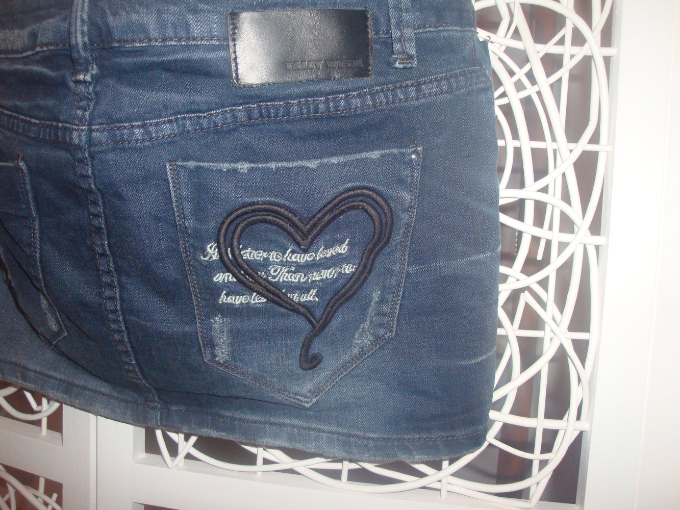 Jeansminirock