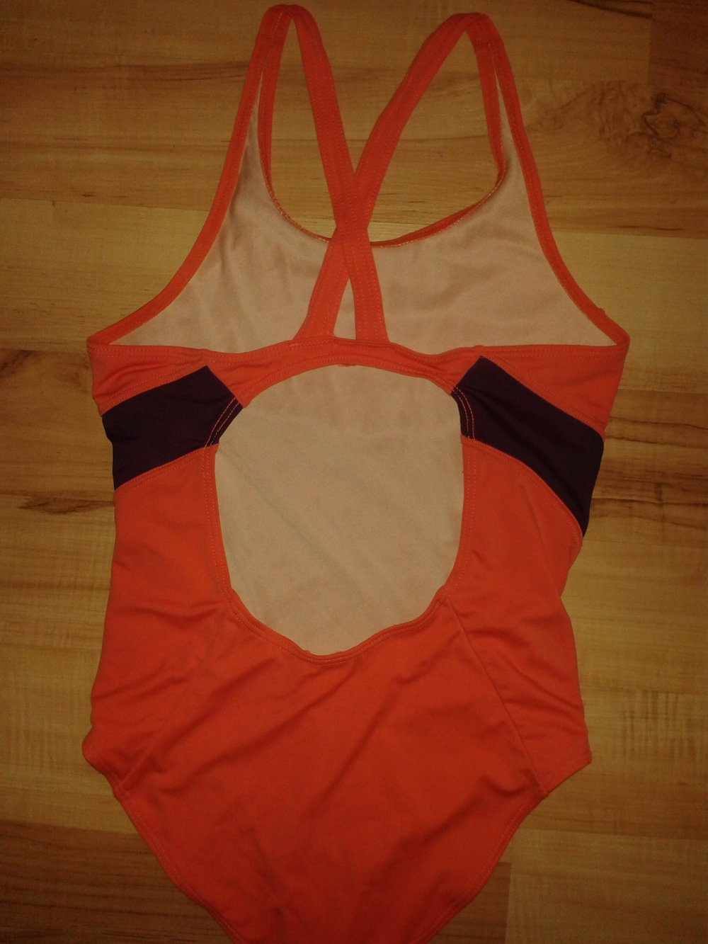 Badeanzug neu orange lila braun rot weinrot