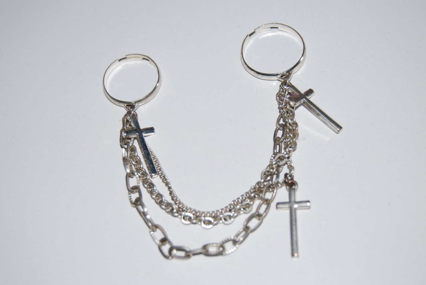 Doppelring Kreuz