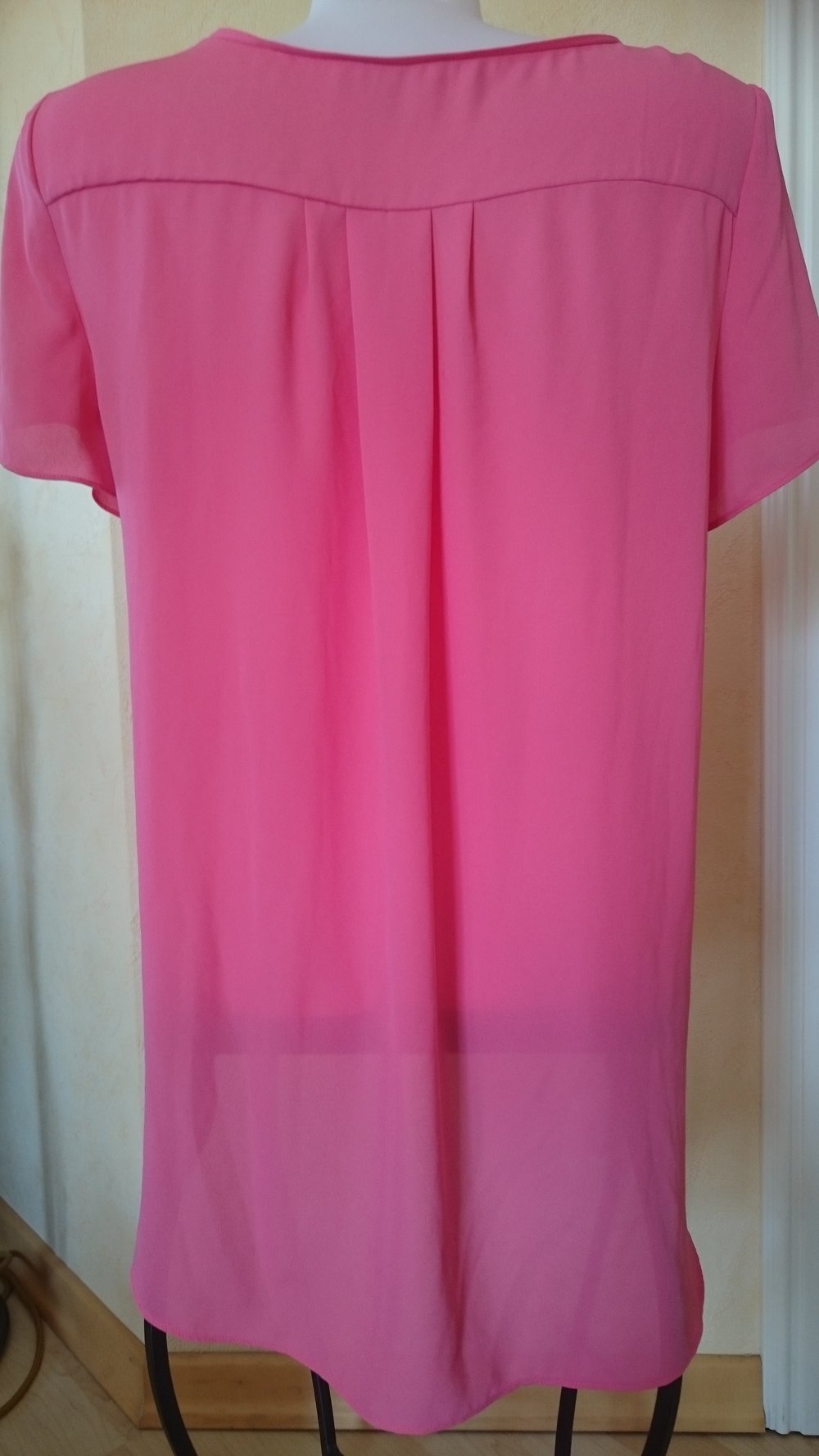 Esprit / Edc T-Shirt / Bluse Gr 38 Rosa