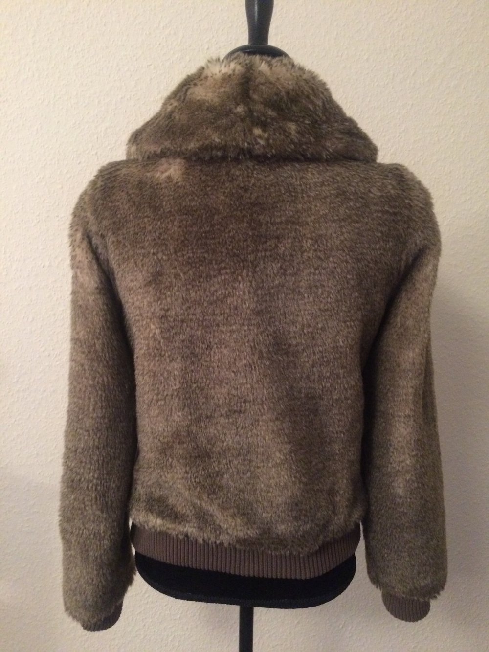 Kunstpelz-Jacke
