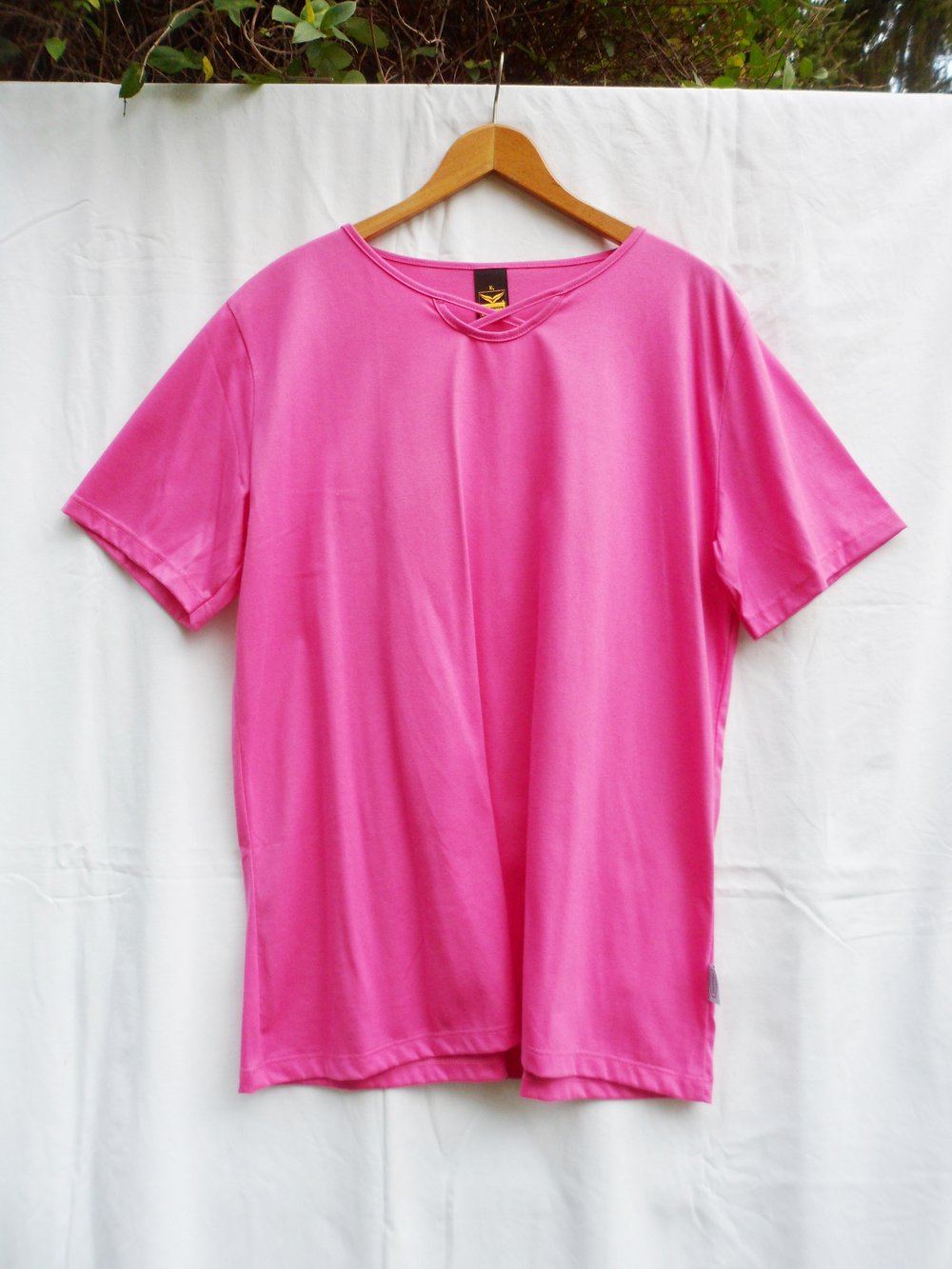 Knallpinkes Basic Shirt