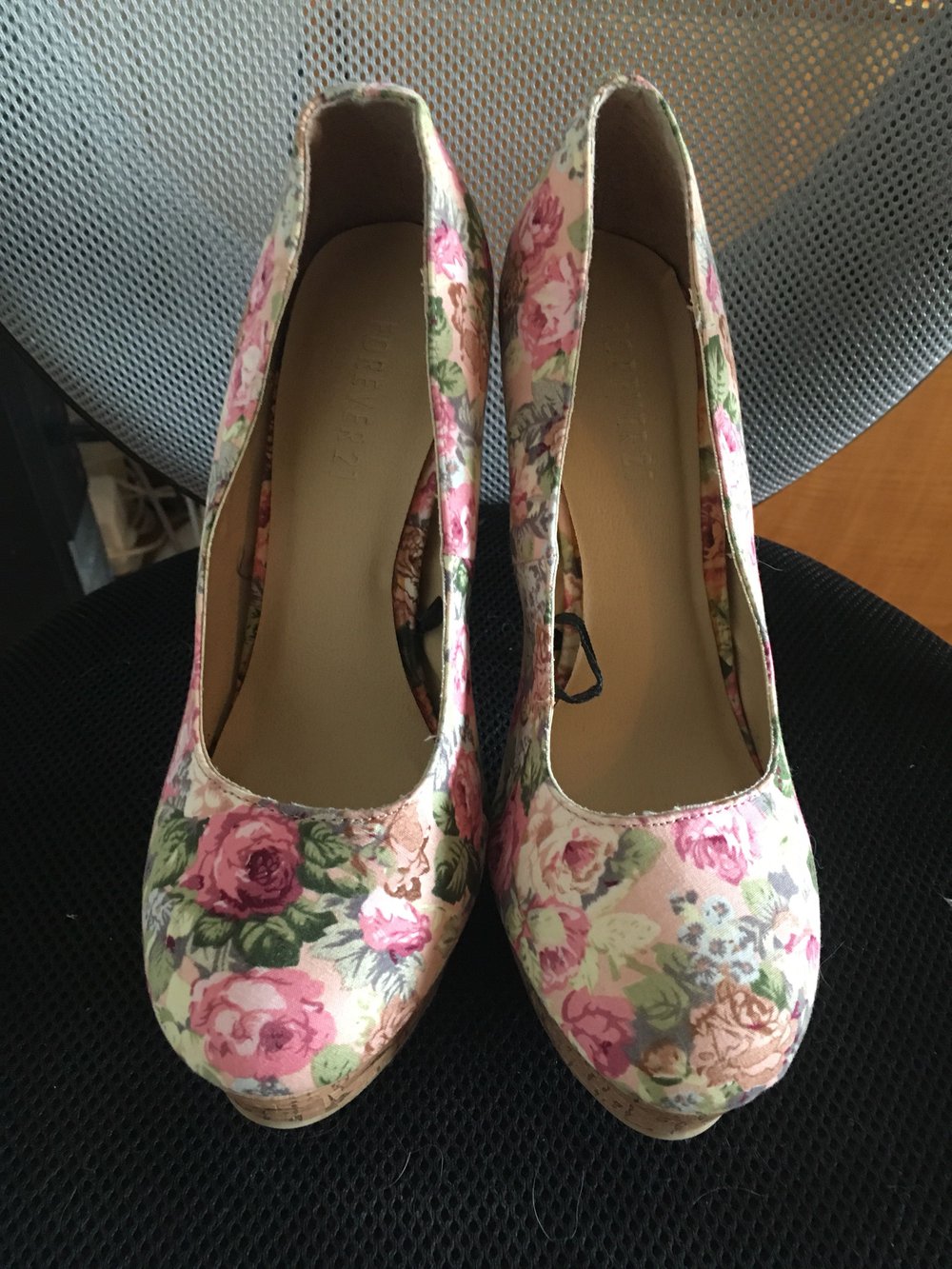 High Heels mit Blumen Gr.37
