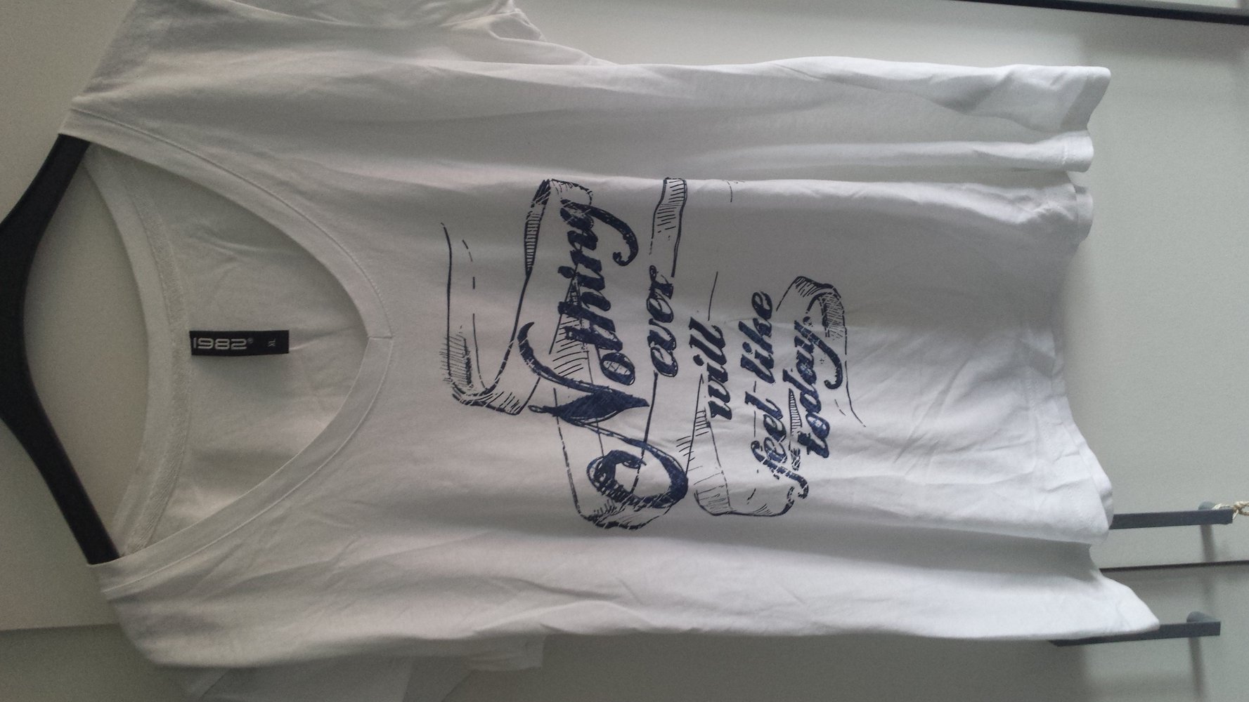 maritimes Shirt mit zwei Fleckchen 1982 Gr.XL