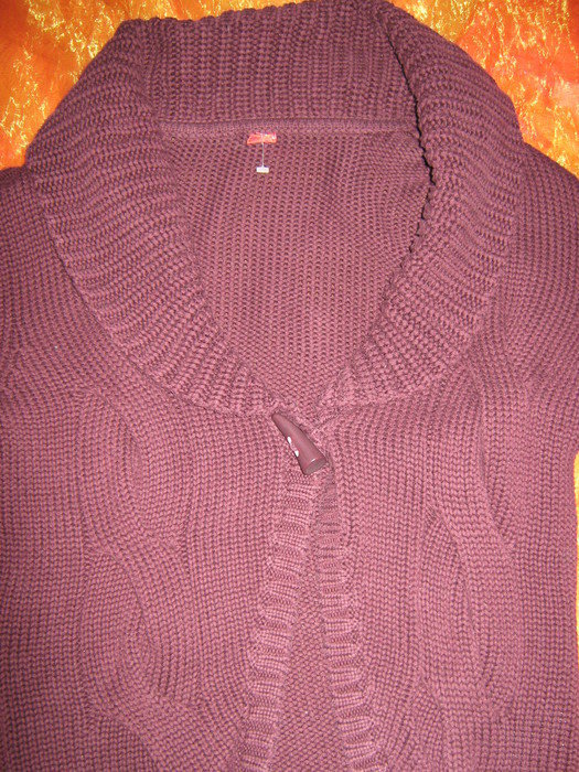 NEUw * Klassisch * Grob- Strick- Jacke * Cardigan 