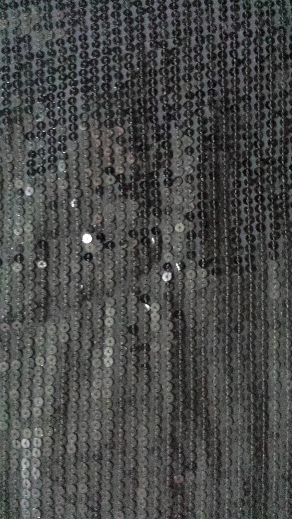 Schwarzes Paillettentop