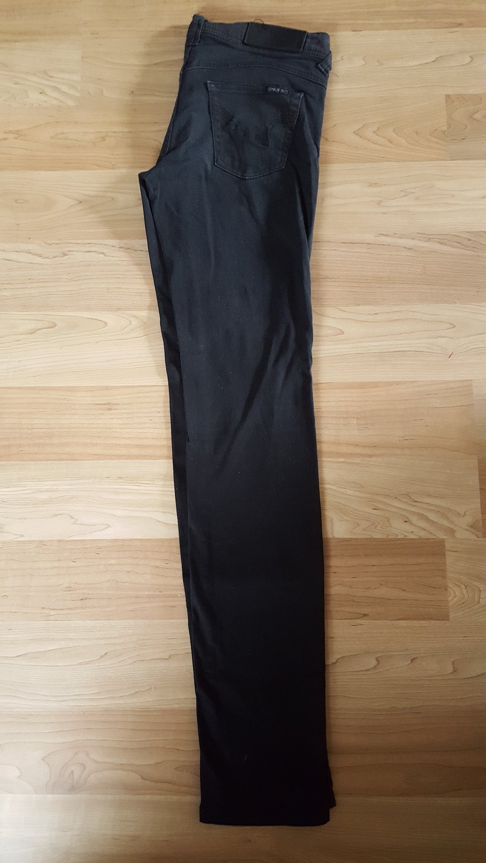 schwarze Only Hose