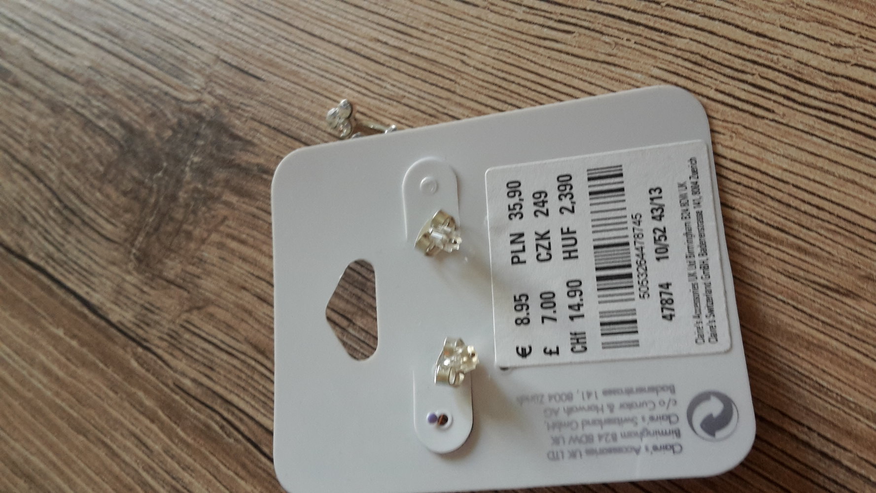 NEUE Ohrringe silber edel Steine Hochzeit