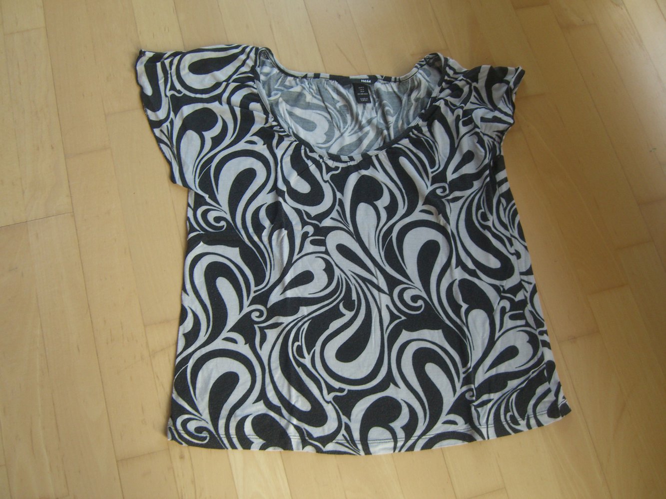 H&M gemustertes Tunikashirt